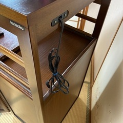 電子レンジ・炊飯器　置き台の画像