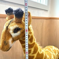 乗れるキリン　ぬいぐるみ？の画像