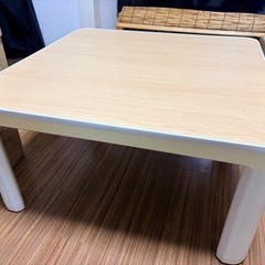 ニトリ　テーブル　コタツ　（ヒーター使えません）リバーシブル　の画像