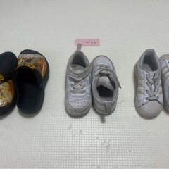 子供用　スニーカー、サンダル　14cm 3足セットの画像