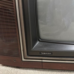 TOSHIBA 東芝　ブラウン管テレビの画像