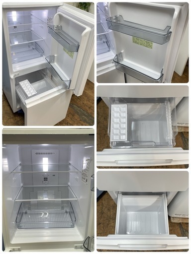 R368 ☀️ 新生活応援！ 生活家電3点セット 2023年製の高年式♪ SHARP 冷蔵庫・洗濯機・電子レンジ ⭐動作確認済⭐クリー