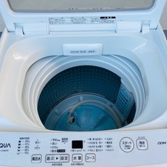 AQUA 全自動電気洗濯機 AQW-V7E9 2022年製　7.0kg 動作確認済み
の画像