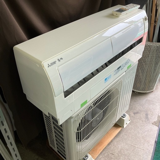 取付込、保証付、三菱2019年2.2KW6畳用