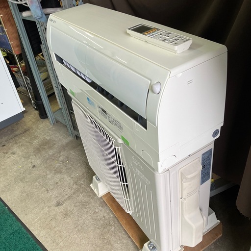 取付込、保証付、三菱2019年2.2KW6畳用