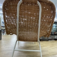 【ドリーム川西店御来店限定】☆ジモティー見たよ♪割引☆ 開催中！IKEA/FRYKSAS/チェア&オットマン　【99560000033092】の画像