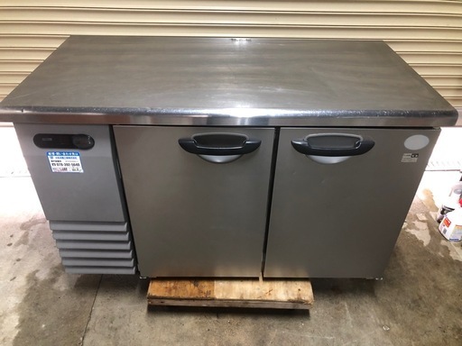 業務用　台下冷蔵庫　棚網2段　センターピラーレス　
コールドテーブル　1200×600