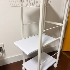 スライドキッチンラックキャリー付きの画像
