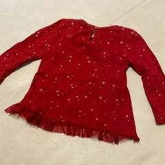 ZARA baby 赤 ベビー長袖 90の画像