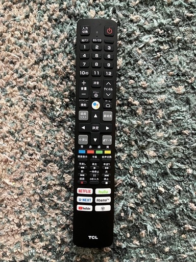 【2020年製】TCL 40型液晶テレビ　即使用可