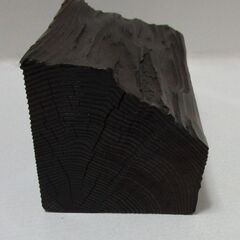 木目の一輪挿しの画像