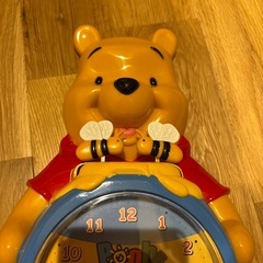 くまのプーさん　壁掛け時計の画像