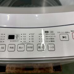 【美品】大阪送料無料★3か月保障付き★洗濯機★ニトリ★6kg★2024年★NT60L1WH★IS990の画像