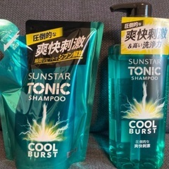 サンスタートニックシャンプーCOOL BURST 詰め替え用セットの画像