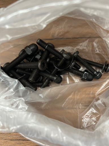 ベッドフレーム シングルサイズ 説明書付き 付属品付き