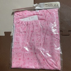 新生児用　長袖コンビドレスの画像