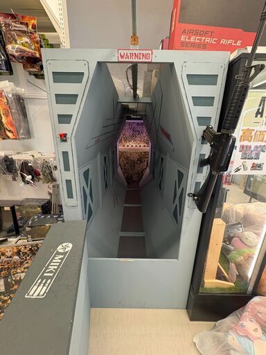 エアガン試射スペース
