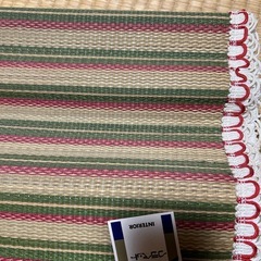 当時物　い草枕カバーの画像