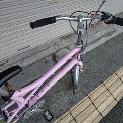 LOUIS GARNEAU[ルイガノ]MV1(エムブイワン)20吋 ミニベロ(小径車) アルミ/7speed/スモークピンクの画像