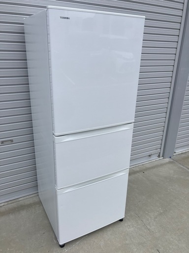 GR-R33S(WT) 【枚方市】コンパクト3ドア冷蔵庫　330L 2019年製　動作確認済み