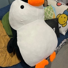  あげます ペンギンのぬいぐるみの画像