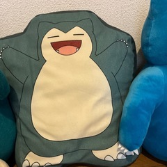 カビゴンぬいぐるみ、くっしクッションの画像