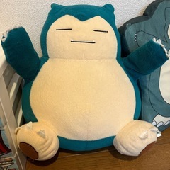 カビゴンぬいぐるみ、くっしクッションの画像