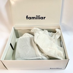 《未使用》ファミリア レインブーツ 長靴 ネイビー 14cmの画像