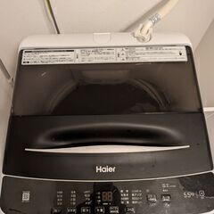 【値下げ】2022年製5.5kgの洗濯機、お届けもできますの画像