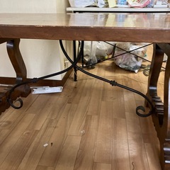 至急！無料！アンティークテーブルあげます！の画像