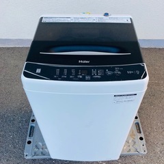 Haier 全自動電気洗濯機　JW-U55A 5.5kg 2023年製　動作確認済みの画像