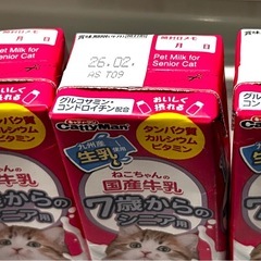 シニア用キャットフードの画像