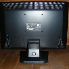 iiyama　１９インチワイド液晶ディスプレイ　お譲りします。の画像