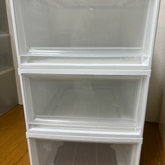 衣装ケース×3　アイリスオーヤマの画像
