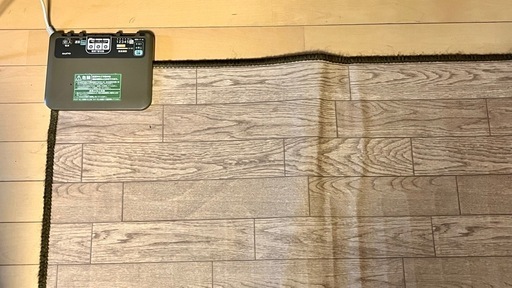【美品】ホットカーペット(木目) SYC-FB30G(M)