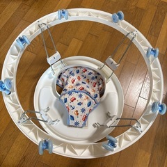 西松屋チェーン歩行器ホワイト格安の画像