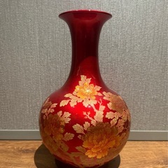 【高級感あり・美品】大型花瓶 2個セットの画像