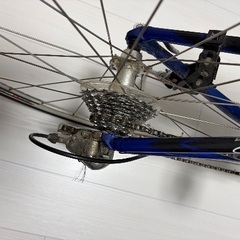 あまり使っていないクロスバイクの画像