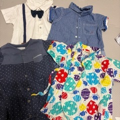 50〜70 ベビー服の画像