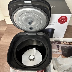 plus more サラダチキンがつくれる 糖質カット炊飯器 MO-SK002の画像