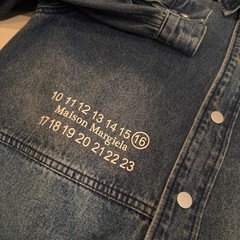 【試着のみ】マルジェラ　デニムジャケット　Mサイズの画像