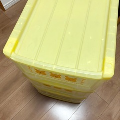 衣類収納クリアケース　収納ケース　くまのプーさんの画像