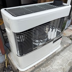 札幌市内配送可 燃焼確認済み 美品 24年製 コロナ 煙突式輻射石油ストーブ SVD-70BSR 木造18畳/コンクリート29畳の画像