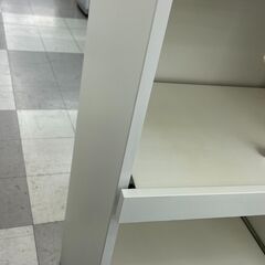 ★リユースのサカイ千葉中央店★  レンジ台 ホワイト H118×D47×W60 クリーニング済み TC5028の画像