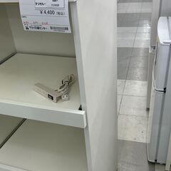 ★リユースのサカイ千葉中央店★  レンジ台 ホワイト H118×D47×W60 クリーニング済み TC5028の画像