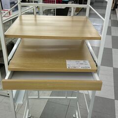 ★リユースのサカイ千葉中央店★  レンジ台 ブラウン H169×D55×W60 クリーニング済み TC5029の画像
