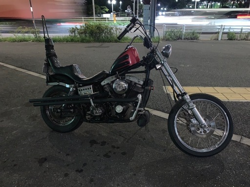 ハーレー　ショベルヘッド　FXWG ワイドグライド　フリスコチョッパー