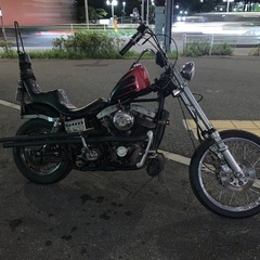 ハーレー　ショベルヘッド　FXWG ワイドグライド　フリスコチョッパー