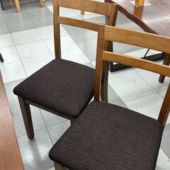★リユースのサカイ千葉中央店★  ダイニングセット ブラウン H71×D75×W120 クリーニング済み TC5032の画像