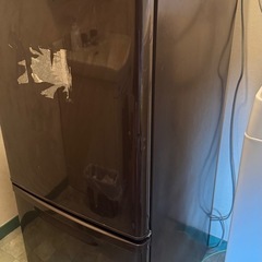 【動作品】Panasonic 冷蔵庫 NR-B143W（138L）ブラウン 無料引取OK！
の画像